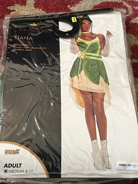 Disney Other - Disney Princess Tiana Green and Cream Adult Costume